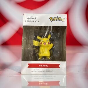NIB PIKACHU Pokemon HALLMARK Christmas TREE Ornament SO CUTE!